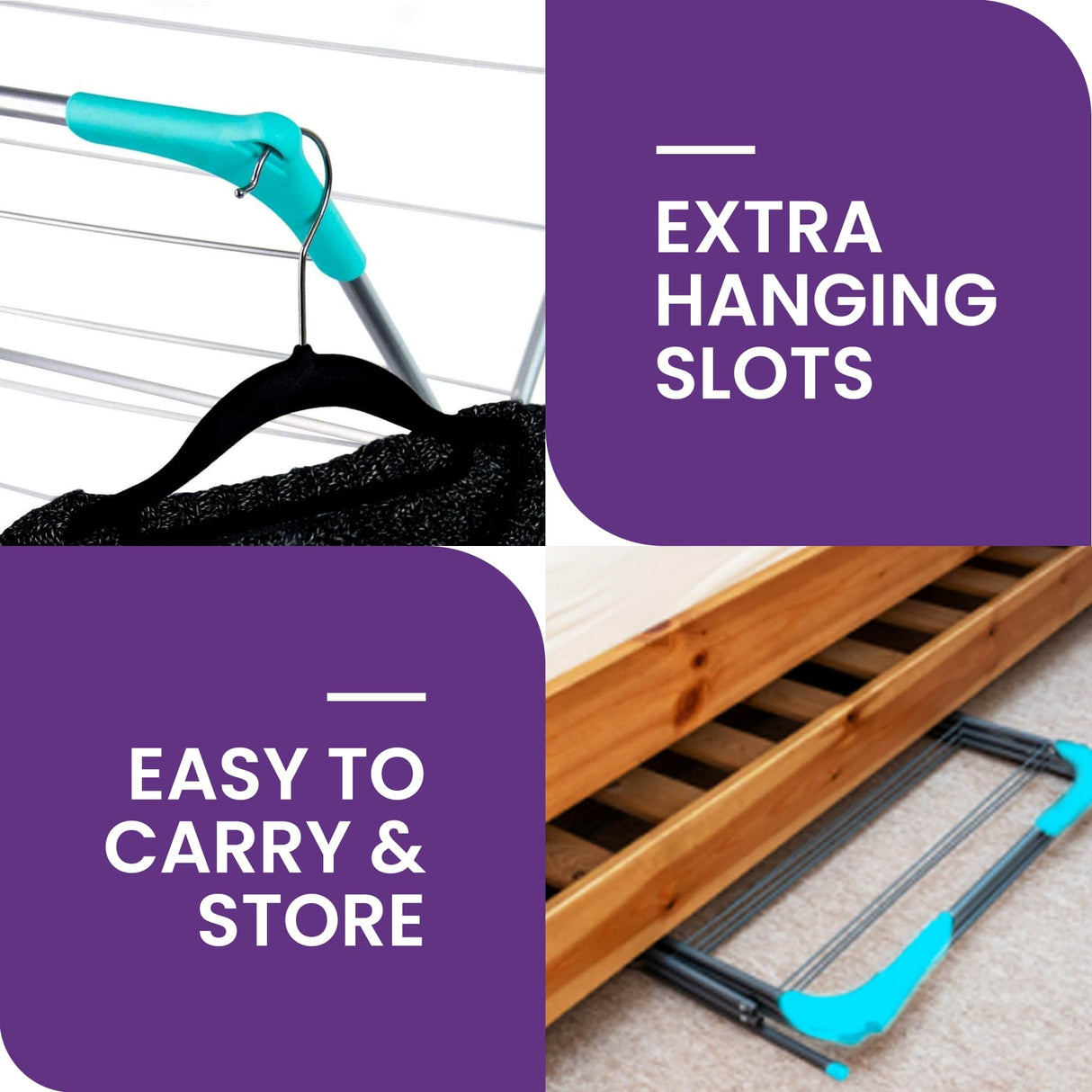 Highlands 3 Tier Clothes Airer - CLEANING CLOTHES AIRER - Beattys of Loughrea