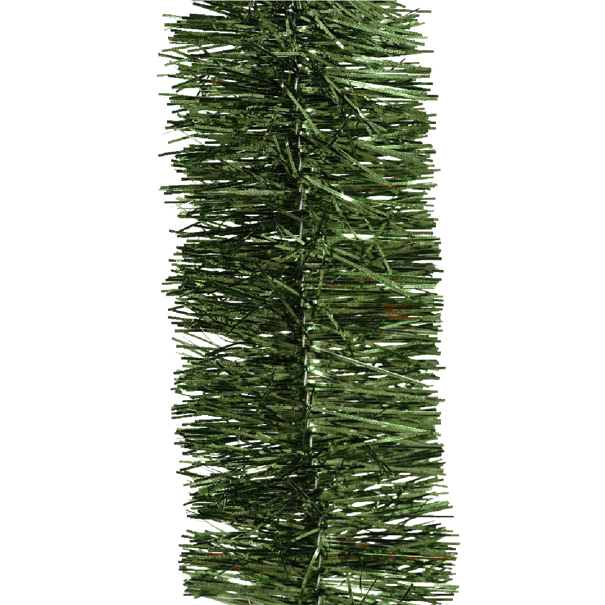 Decoris Tinsel Garland PET Shiny Pine Green 2.7m - XMAS RIBBON TINSEL - Beattys of Loughrea