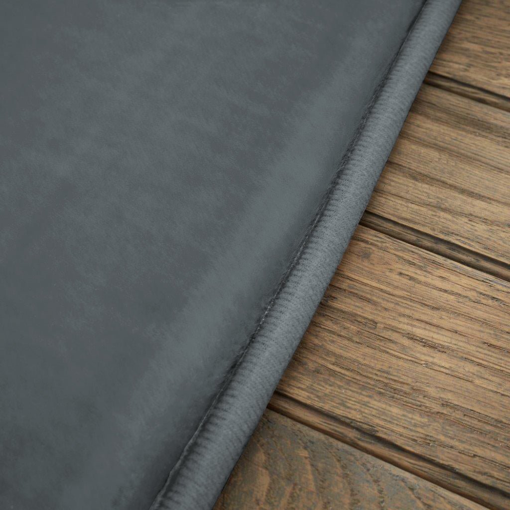 Velvet Touch Rug 60 x 110cm Charcoal - FLOOR/FIRESIDE RUGS - Beattys of Loughrea