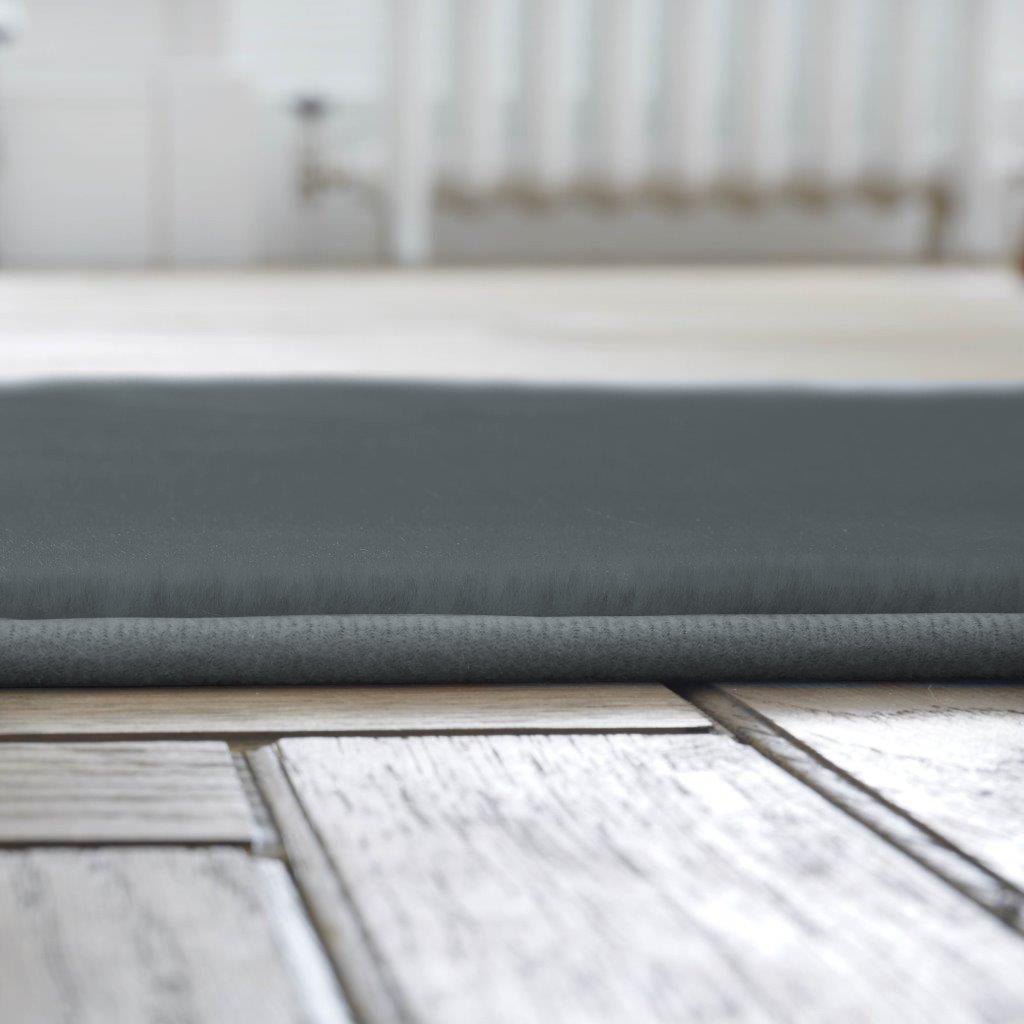 Velvet Touch Rug 100 x 150cm Charcoal - FLOOR/FIRESIDE RUGS - Beattys of Loughrea