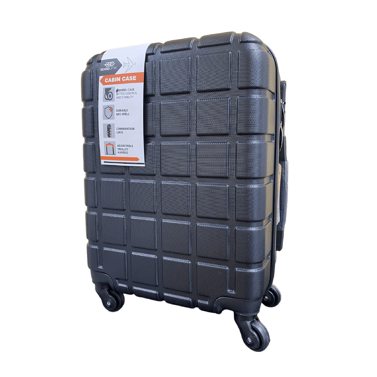 BordLite Cabin-sized Carry-on Suitcase Black - Beattys of Loughrea | www.beattys.ie