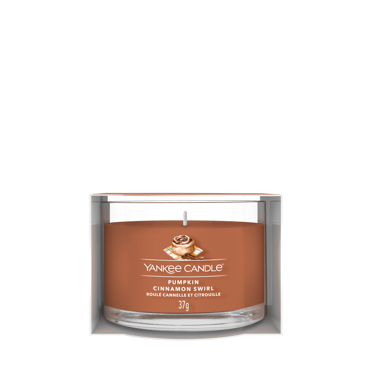 Signature Votive Pumpkin Cinnamon Swirl Yankee Candle - CANDLES - Beattys of Loughrea