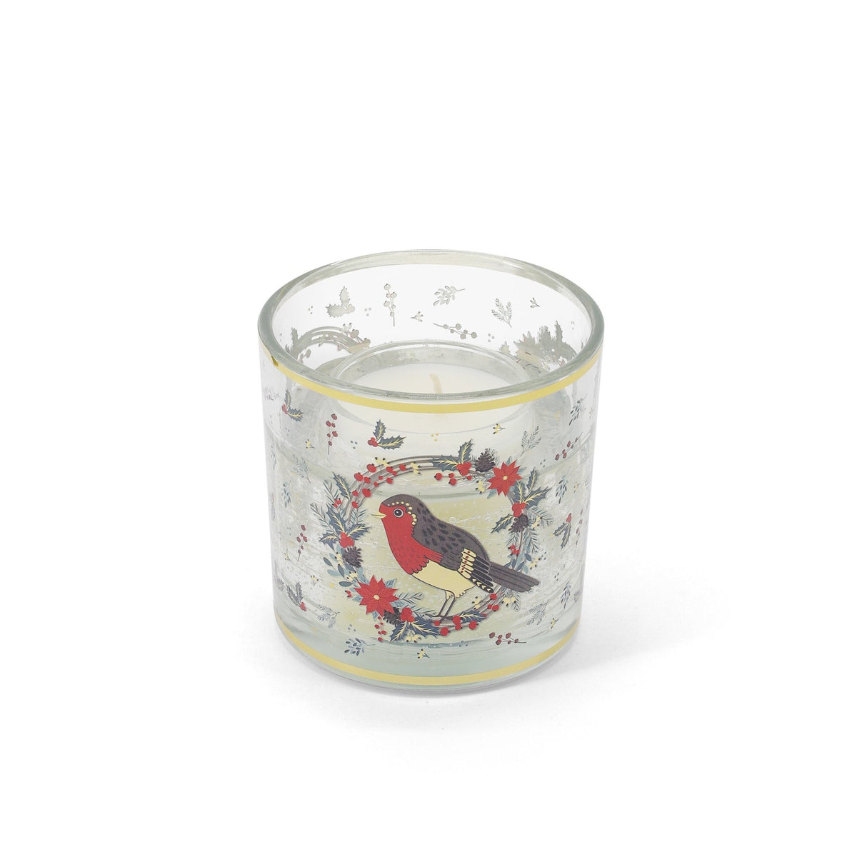 TIPPERARY CRYSTAL Robin LED Light Up Candle - XMAS CANDLES - Beattys of Loughrea