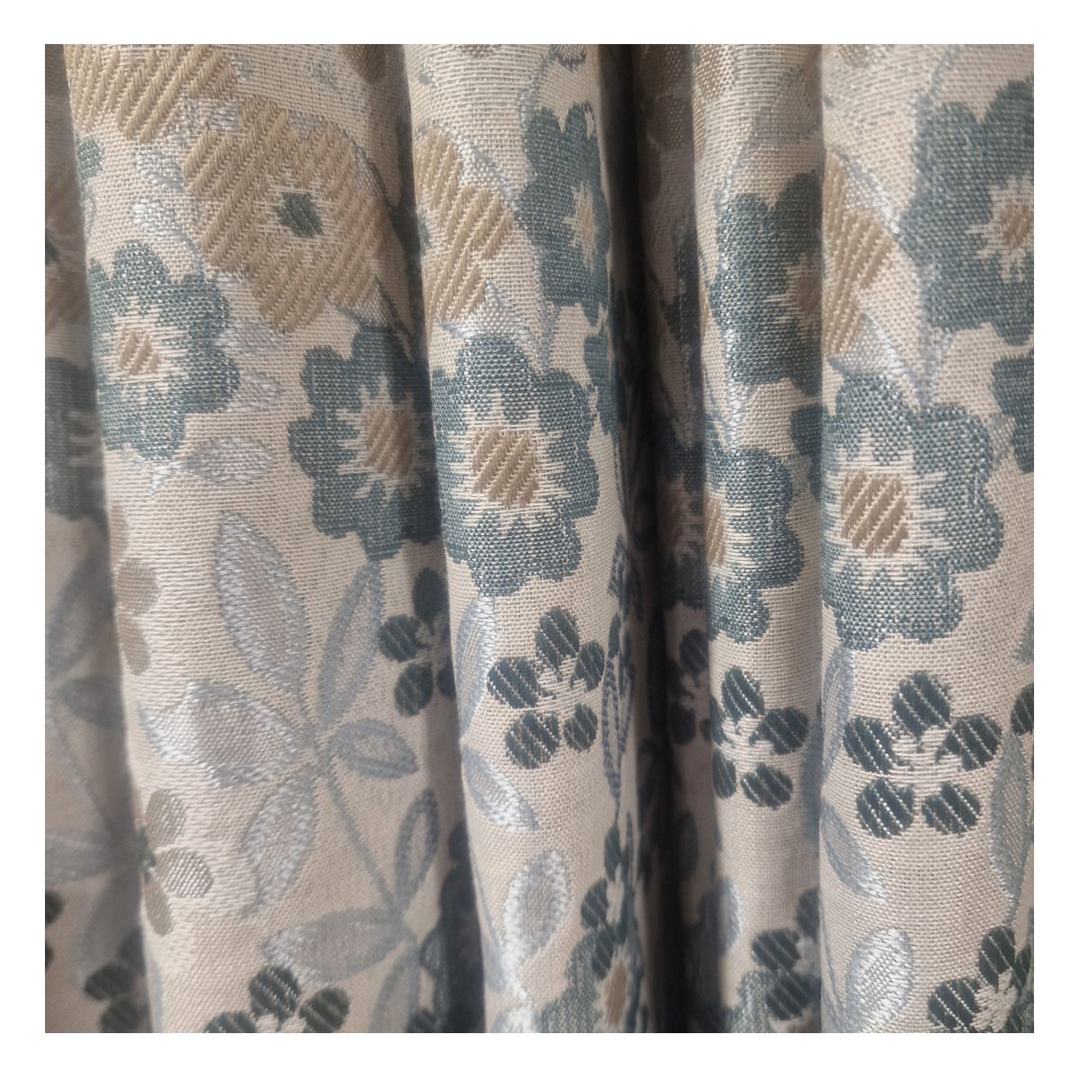 EA Design Valencia Interlined Eyelet Curtains – Natural (90" x 90") - CURTAINS - READY MADE - Beattys of Loughrea