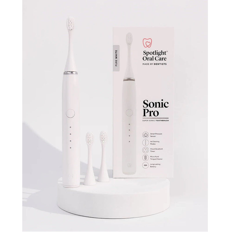Spotlight Sonic Pro - Pure White Elec Toothbrush - ORAL CARE - Beattys of Loughrea