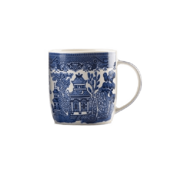 Blue Willow 12oz Barrell Mug - MUG SETS - Beattys of Loughrea