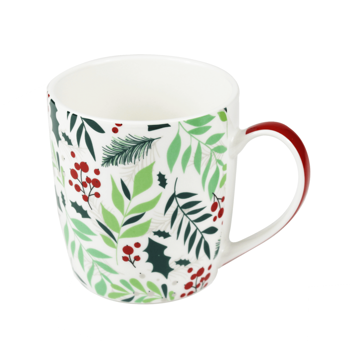 Peggy Wilkins Graceful Christmas Ceramic Barrel Mug - MUG SETS - Beattys of Loughrea