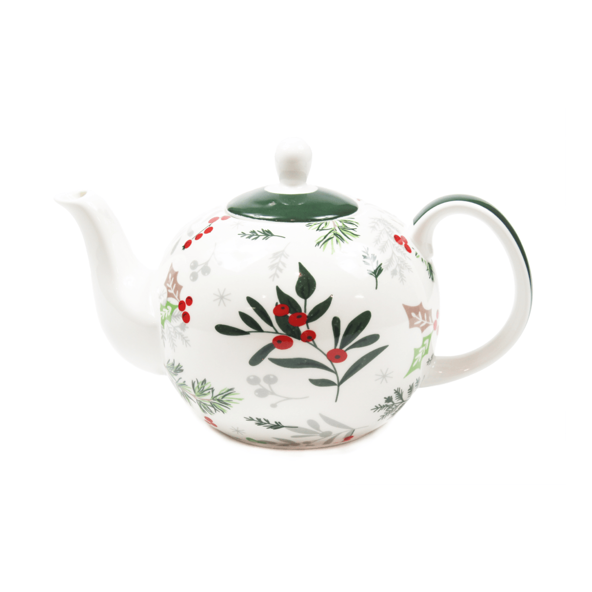 Peggy Wilkins Winter Hedgerow Ceramic Teapot - GENERAL LOOSE WARE - Beattys of Loughrea