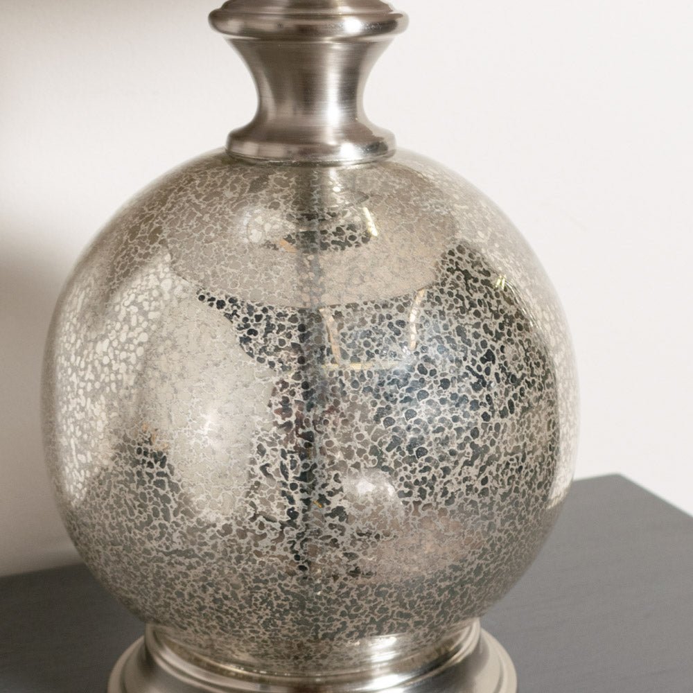 Leah Ball Lamp 52cm - TABLE/BEDSIDE LAMPS - Beattys of Loughrea