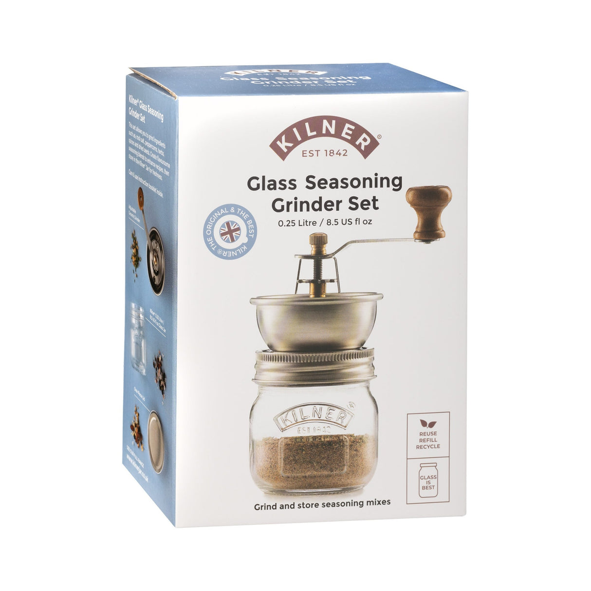 Kilner Seasoning Grinder - KITCHEN HAND TOOLS - Beattys of Loughrea