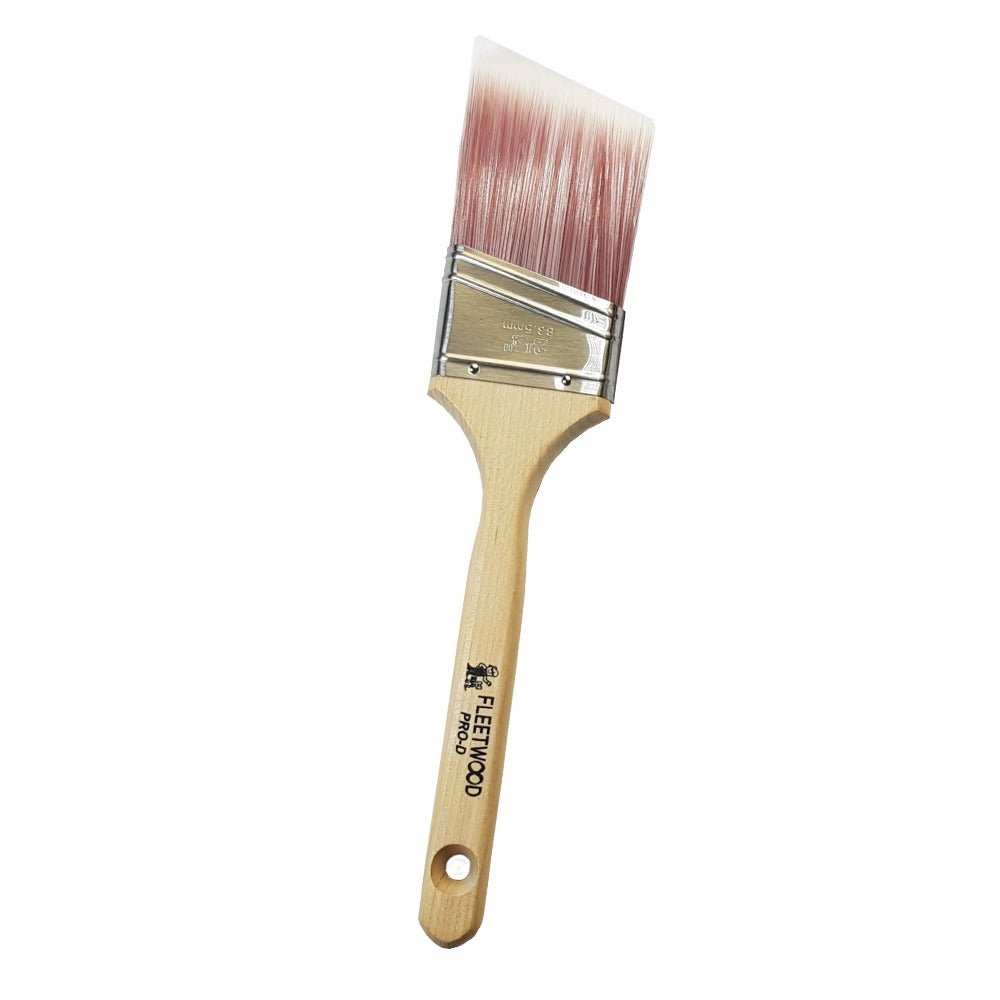 Fleetwood Pro - D Angled 2.5" Brush - PAINT BRUSHES - Beattys of Loughrea