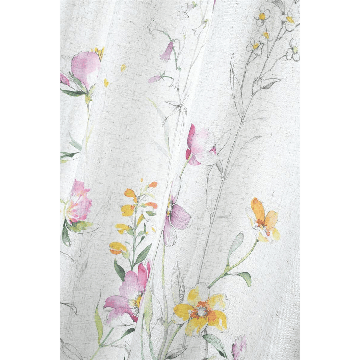 Rita Multicolor Curtain Panel 135 x 260cm - CURTAINS - READY MADE - Beattys of Loughrea