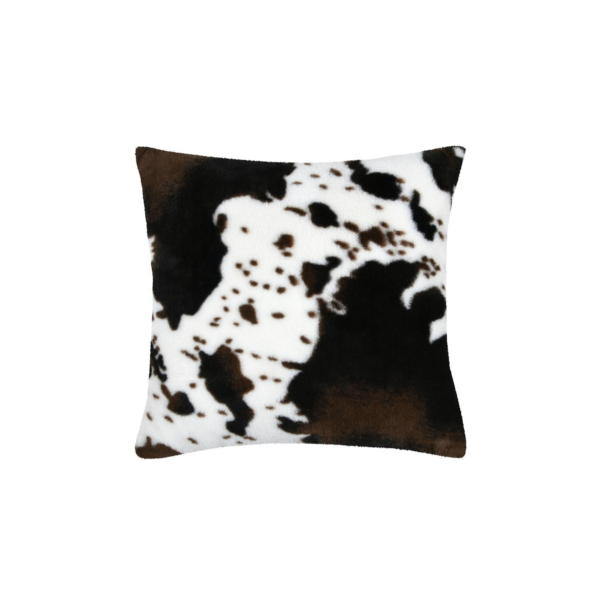STOF Vache Cow-Print Cushion, Brown, 45x45cm