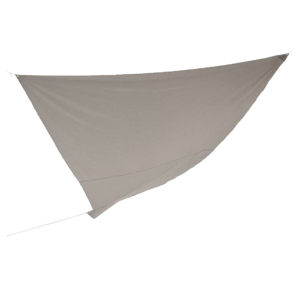 Kaemingk 360cm Outdoor Triangle Sunshade Polyester Taupe - PARASOLS - Beattys of Loughrea
