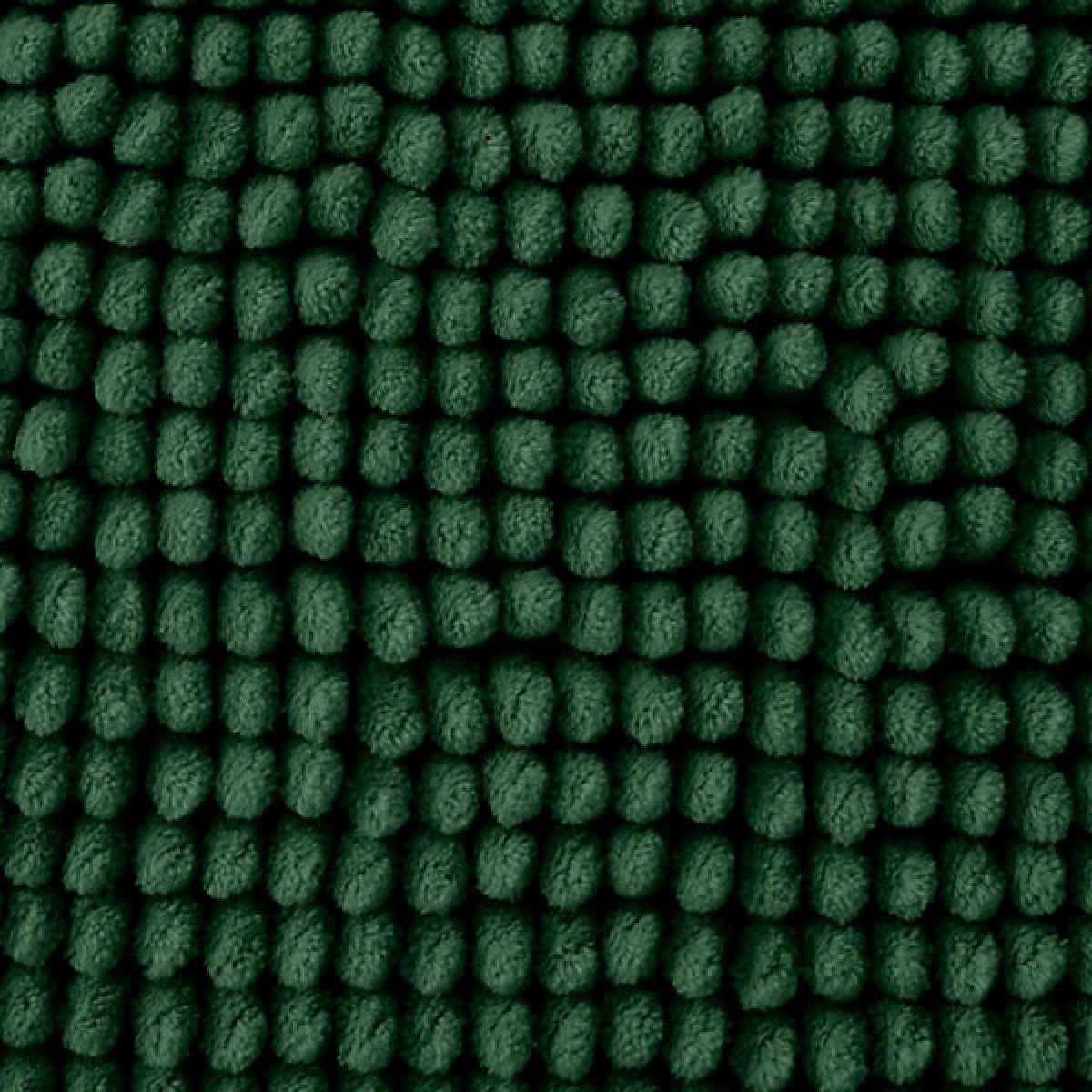 Catherine Lansfield Bathroom Bobble Bath Mat Dark Green