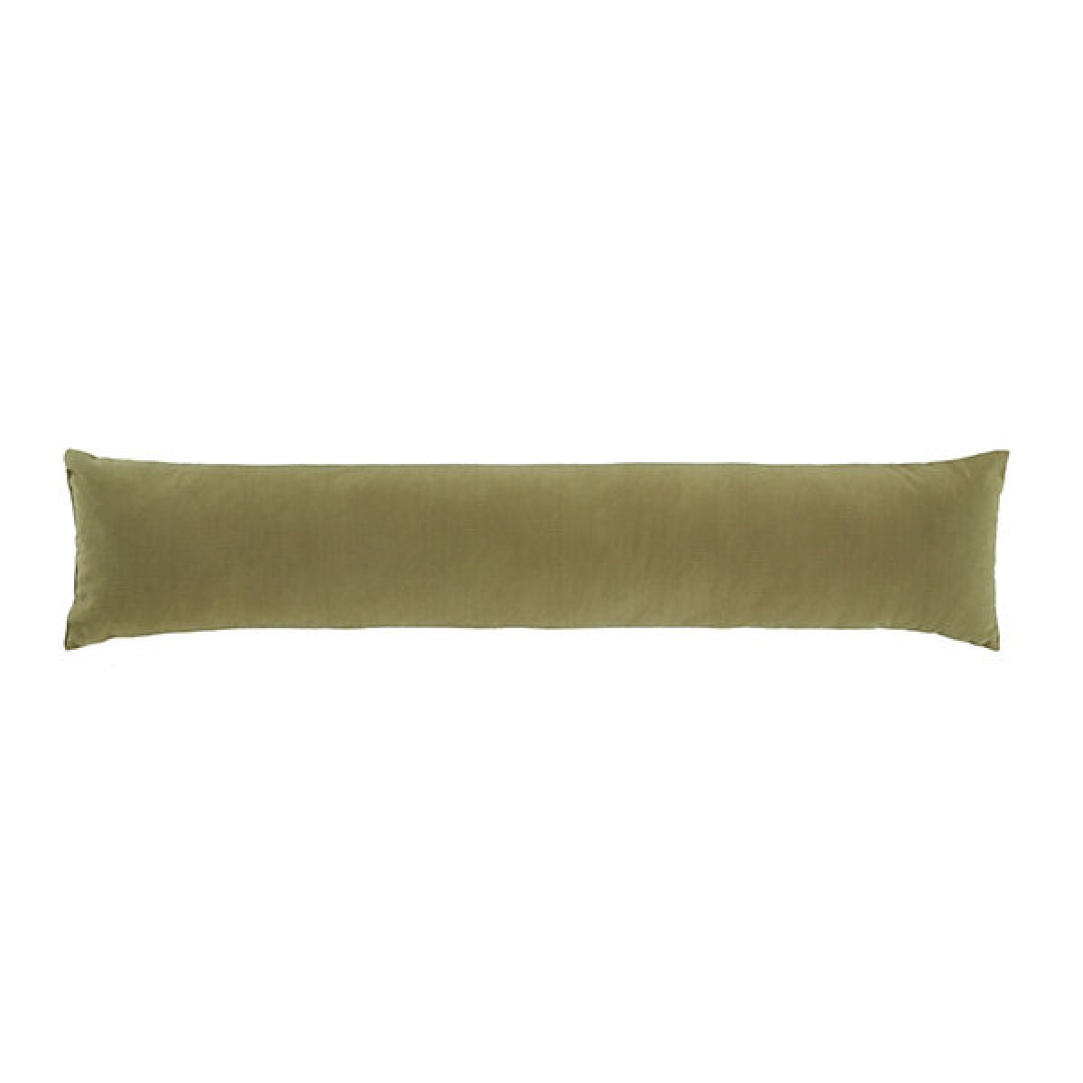 Catherine Lansfield Wilson Velvet Door Draught Excluder Olive Green - CUSHIONS/COVERS - Beattys of Loughrea
