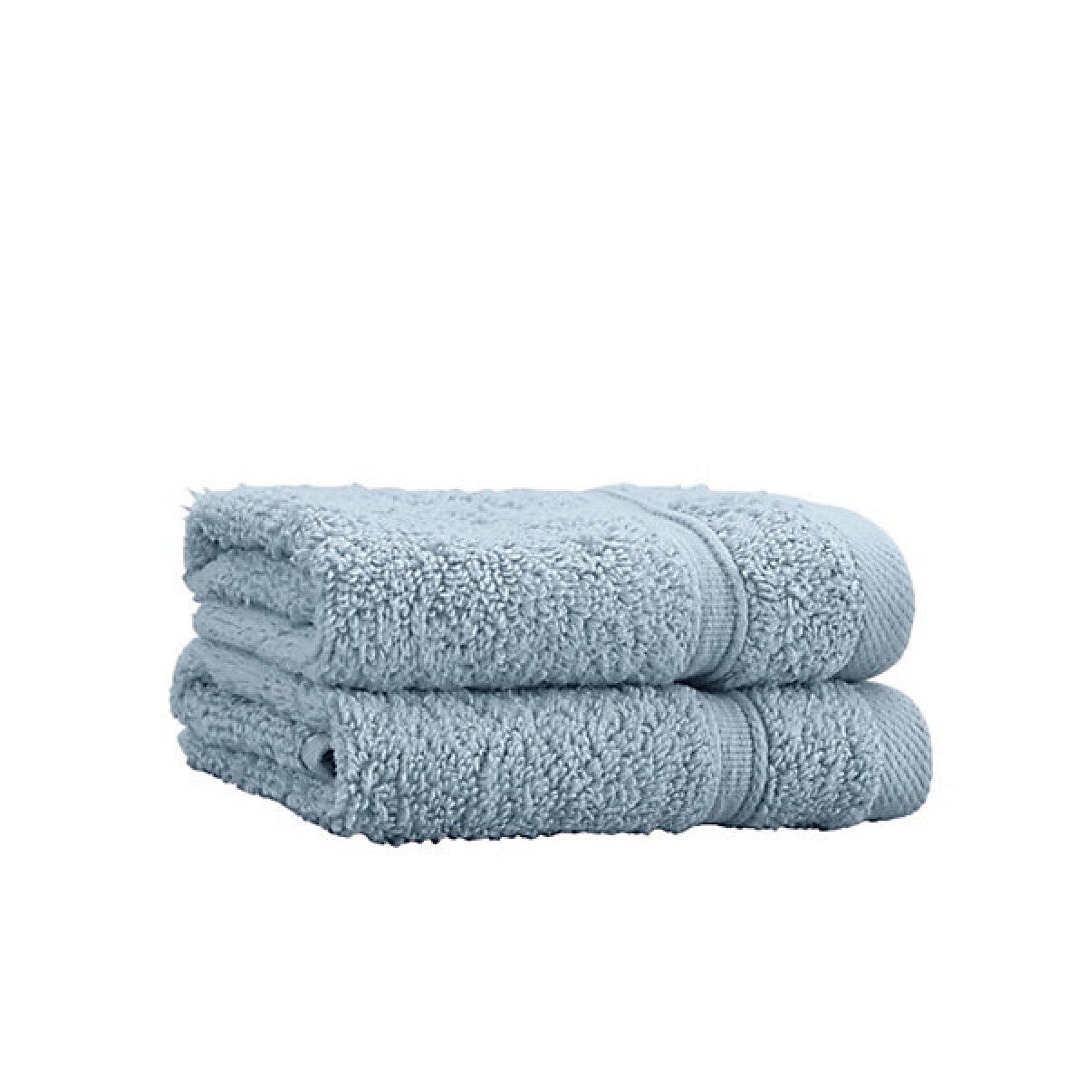 Catherine Lansfield Zero Twist Cotton Face Cloth Pair Blue