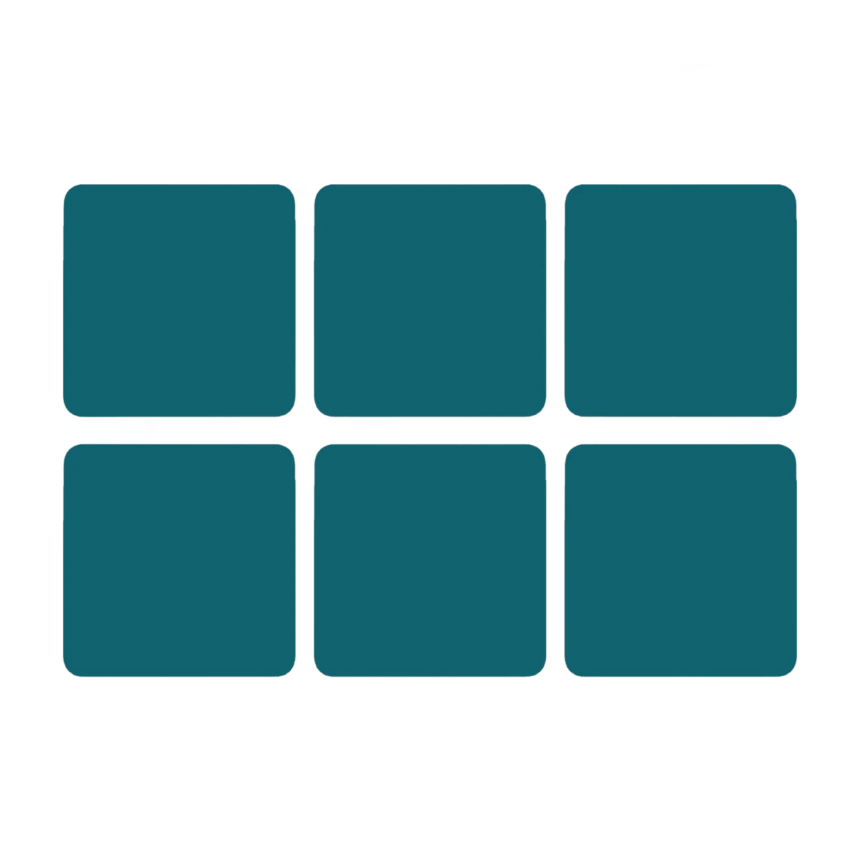 Pimpernel Evergreen Coasters Set of 6 - TABLEMATS/COASTERS - Beattys of Loughrea