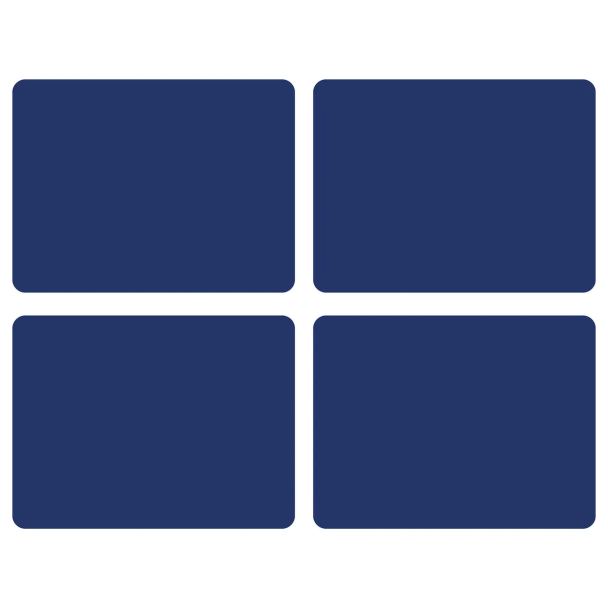 Pimpernel Harbour Blue Set of 4 Large Placemats - TABLEMATS/COASTERS - Beattys of Loughrea