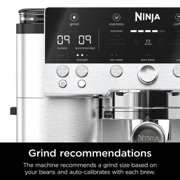 Ninja Luxe Café Premier Espresso Machine ES601UK - COFFEE MAKERS / ACCESSORIES - Beattys of Loughrea