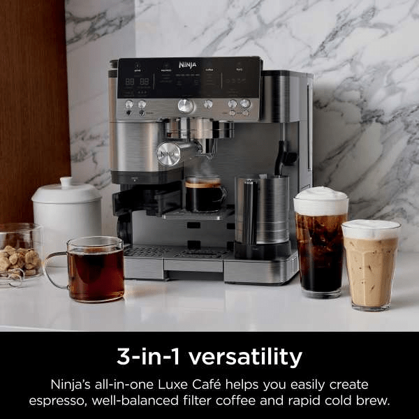 Ninja Luxe Café Premier Espresso Machine ES601UK - COFFEE MAKERS / ACCESSORIES - Beattys of Loughrea