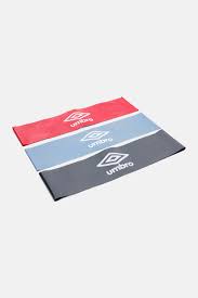 Umbro Loop Resistance Bands Set 3pcs Multicolour