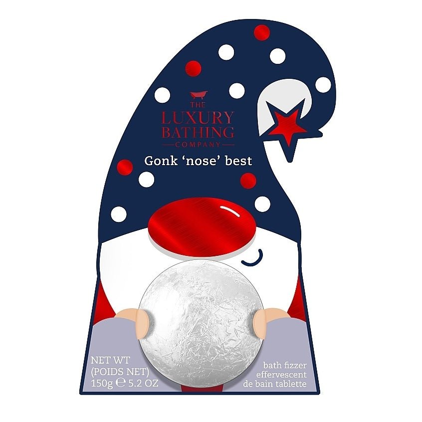 The Luxury Bathing Company Gonk 'Nose' Best Bath Fizzer 150g - POT POURRI/AROMATHERAPY/OILS/DIFFUSER - Beattys of Loughrea