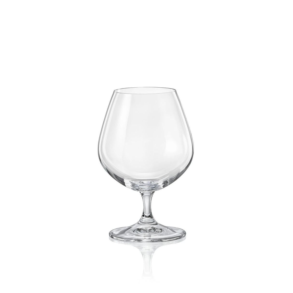 Crystal Bohemia Lara Brandy Glasses 400ml Set of 6 - DRINKING GLASSES - Beattys of Loughrea