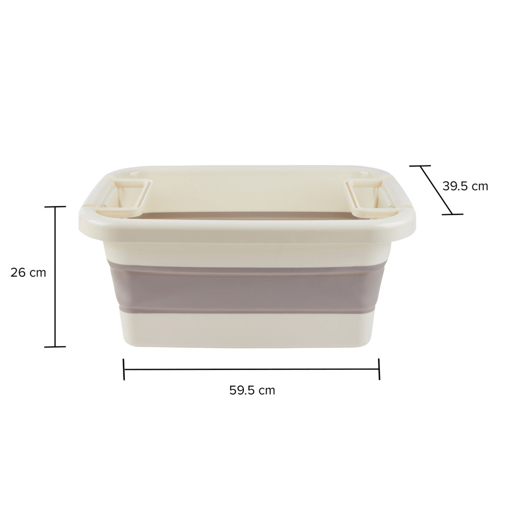 Salter Warm Harmony Stackable Laundry Basket - CLEANING PVC BASIN/LAUNDRY/DRAINERS - Beattys of Loughrea