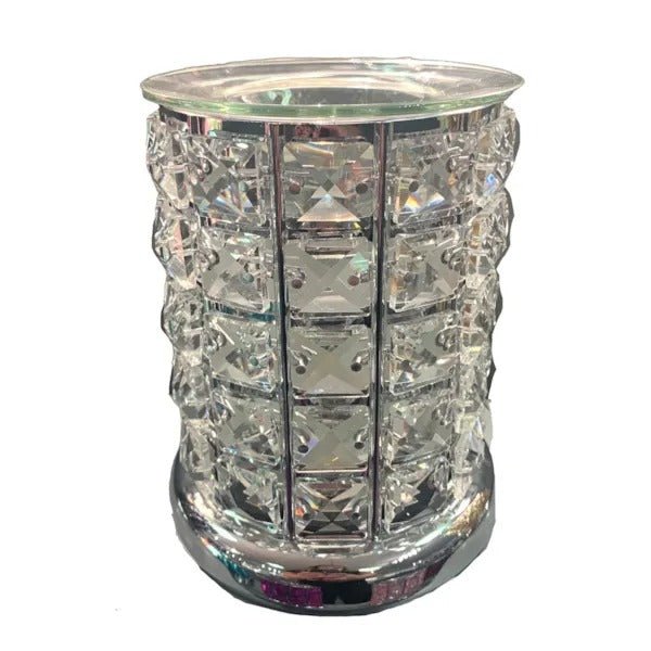 Electric Wax Melter Touch - Clear Crystal 17cm - POT POURRI/AROMATHERAPY/OILS/DIFFUSER - Beattys of Loughrea