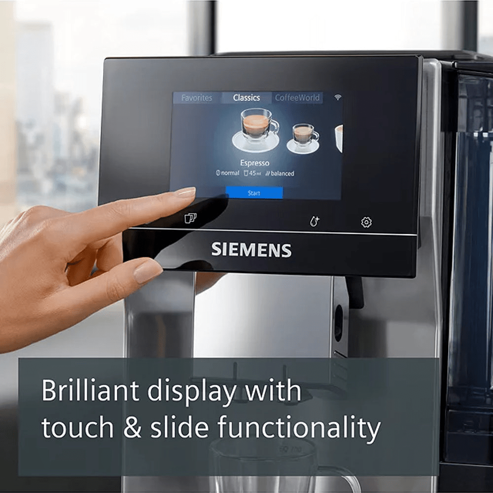 Siemens EQ700 Smart Bean to Cup Coffee Machine - Graphite | TP705GB1 - COFFEE MAKERS / ACCESSORIES - Beattys of Loughrea