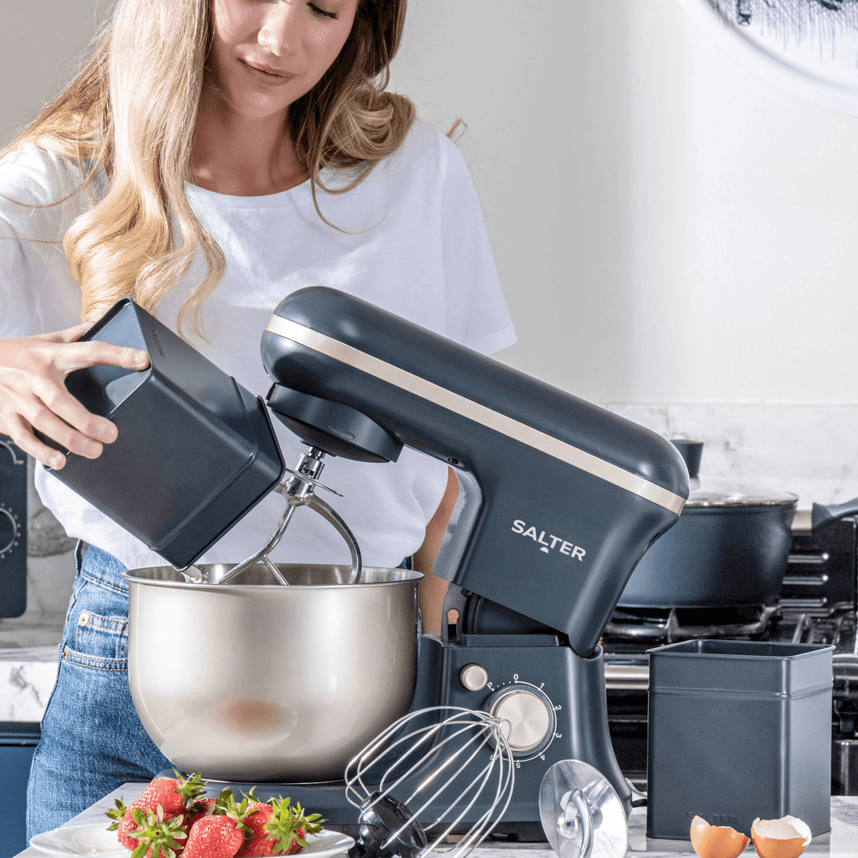 Salter Marino Stand Mixer - 5L - FOOD PROCESSORS - Beattys of Loughrea