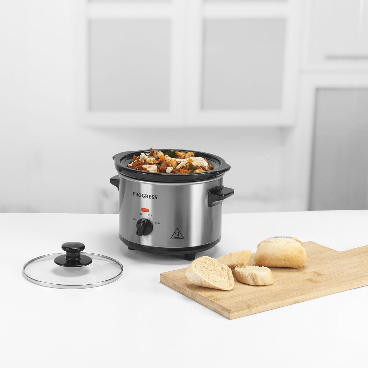 Progress 1.5L Slow Cooker - FOOD STEAMER RICE COOKER SLOW COOKER - Beattys of Loughrea