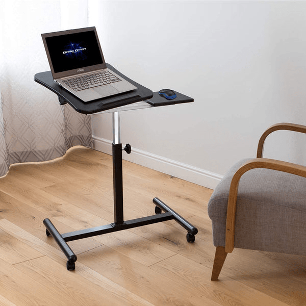 Tatkraft Vanessa Mobile Laptop Table & Mouse Stand - GAMING & LAPTOP CHAIR / DESK - Beattys of Loughrea