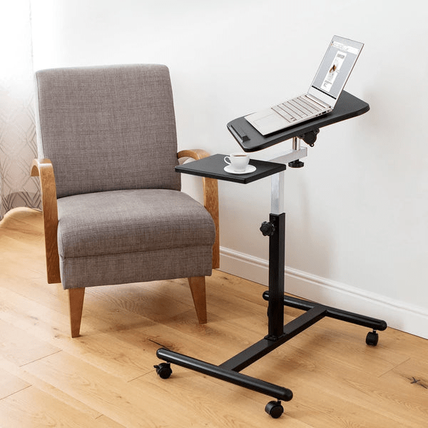 Tatkraft Vanessa Mobile Laptop Table & Mouse Stand - GAMING & LAPTOP CHAIR / DESK - Beattys of Loughrea