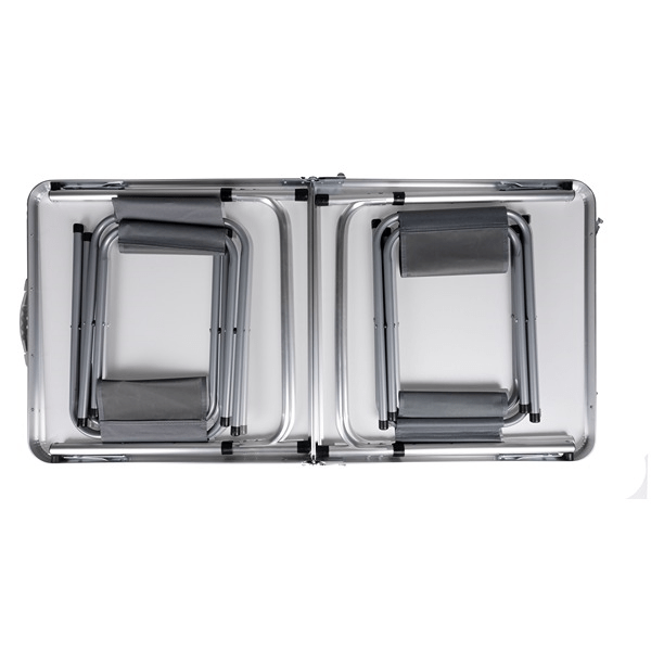 Camp Active Folding Picnic Set with Table and 4 Stools - SINGLE GARDEN BENCH/ CHAIR - Beattys of Loughrea