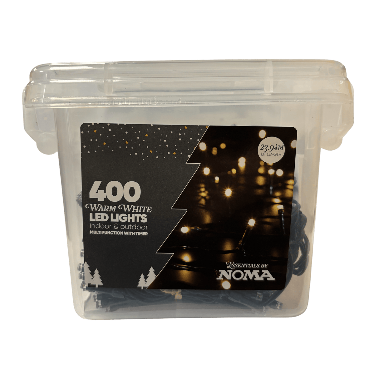 Noma Essentials 400 Warm White LED Lights - XMAS LIGHTS LED - Beattys of Loughrea