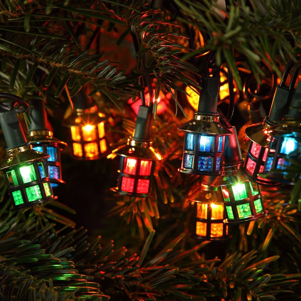 Noma 80 Multicolour Led Victorian Lantern String Light - XMAS LIGHTS LED - Beattys of Loughrea
