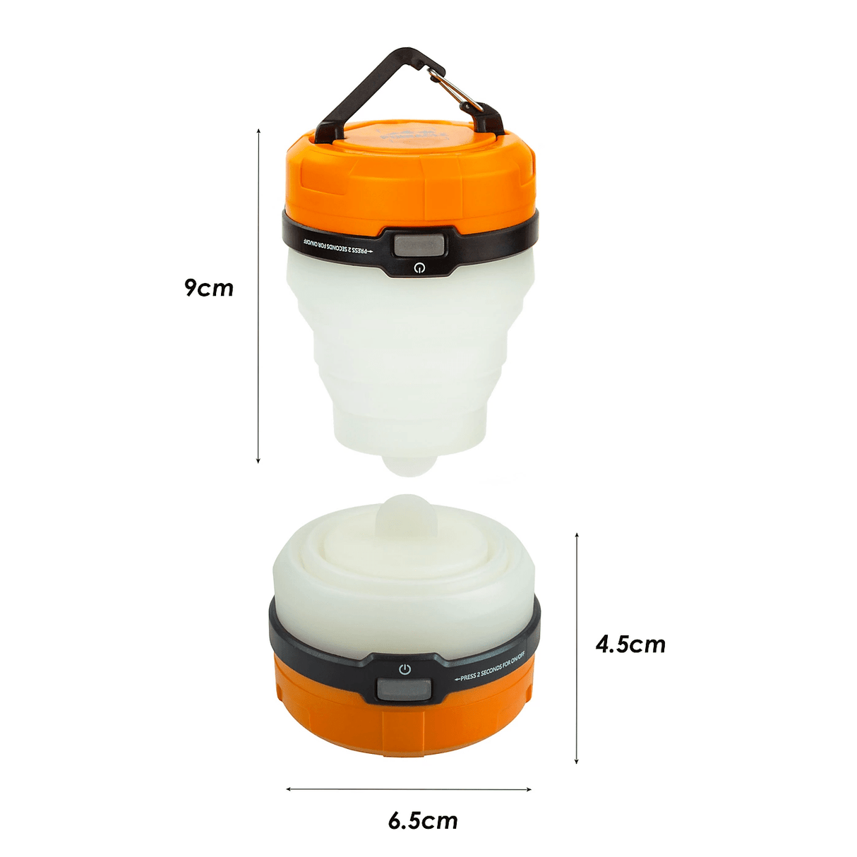 Pinnacle Silicone Battery Operated Pop Up Lantern - GARDEN ORNAMENTS INCL SOLAR - Beattys of Loughrea