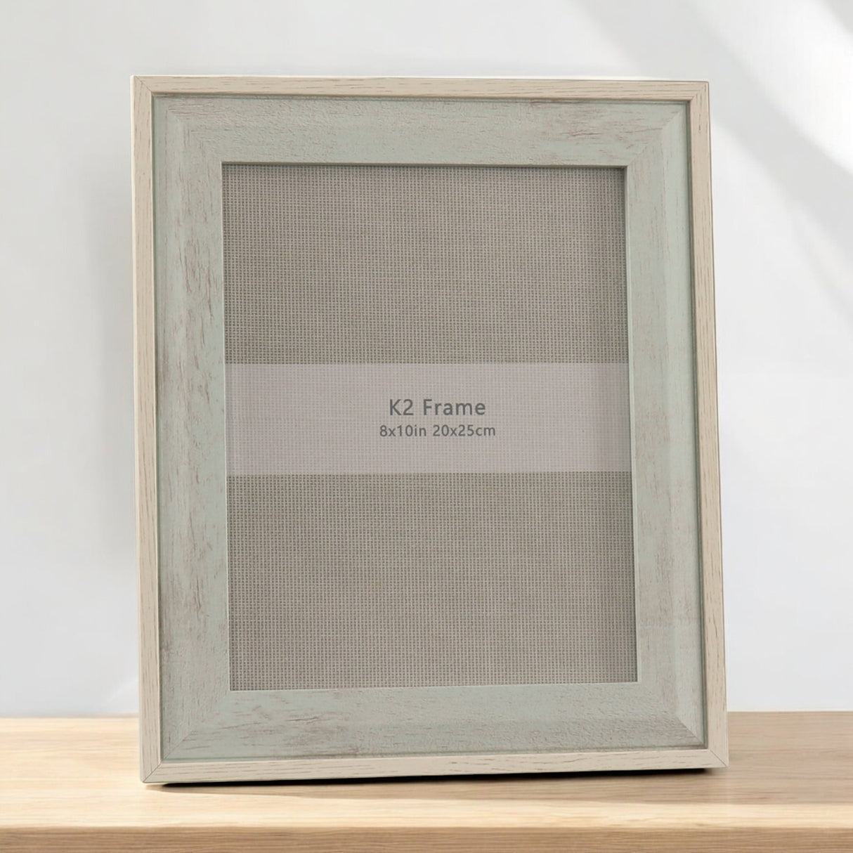 Beige & Blue Photo Frame 8x10 - PHOTO FRAMES - PLATED, GILT, STONE - Beattys of Loughrea