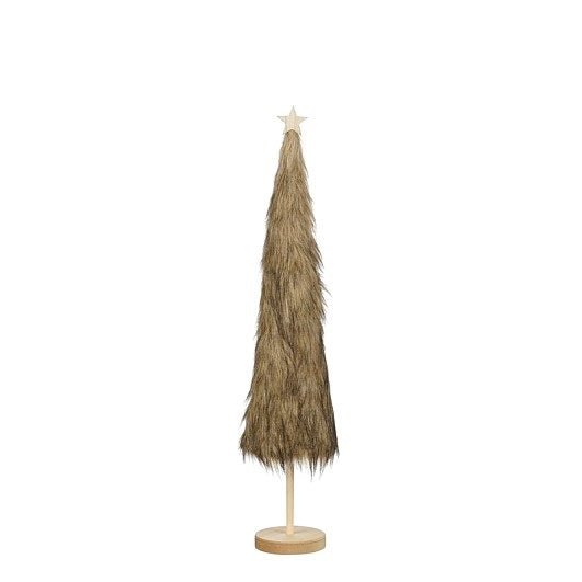 Faux Fur Christmas Tree on Stand 71cm Tall - XMAS TREE SMALL - Beattys of Loughrea