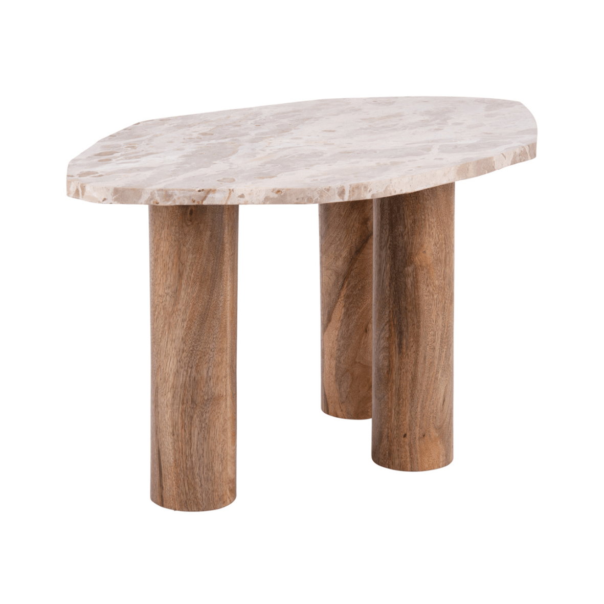 Contemporary Table Organic Marble Brown - OCCASIONAL FURNITURE - Beattys of Loughrea