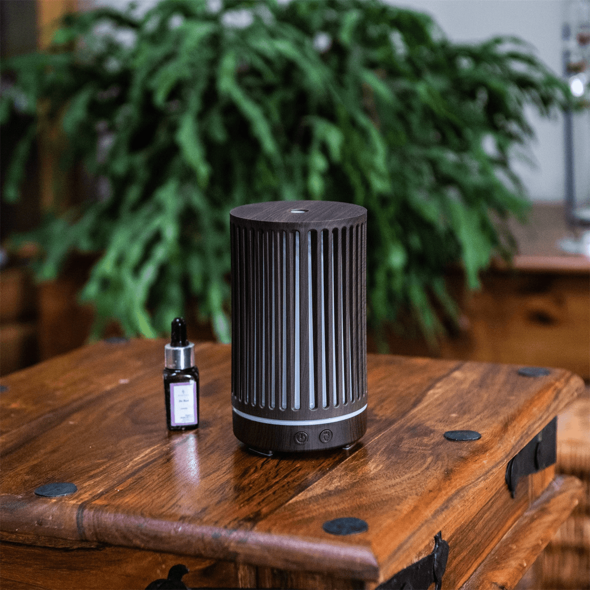 Walnut USB Continuum Diffuser - POT POURRI/AROMATHERAPY/OILS/DIFFUSER - Beattys of Loughrea