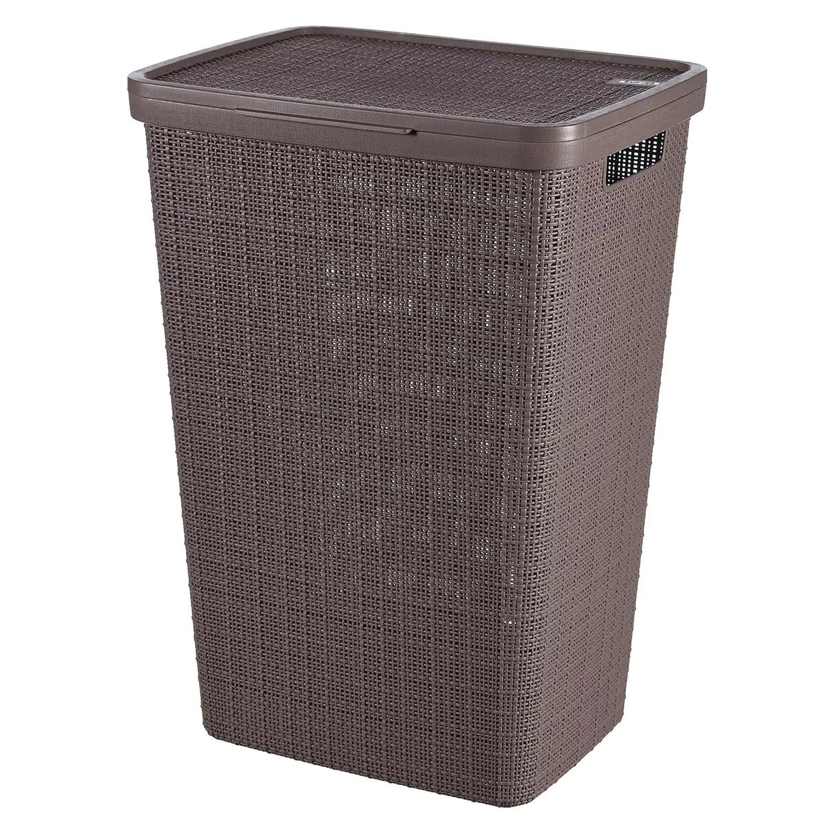Curver Rectangular Laundry Basket 58L Litres - Peppercorn - CLEANING PVC BASIN/LAUNDRY/DRAINERS - Beattys of Loughrea