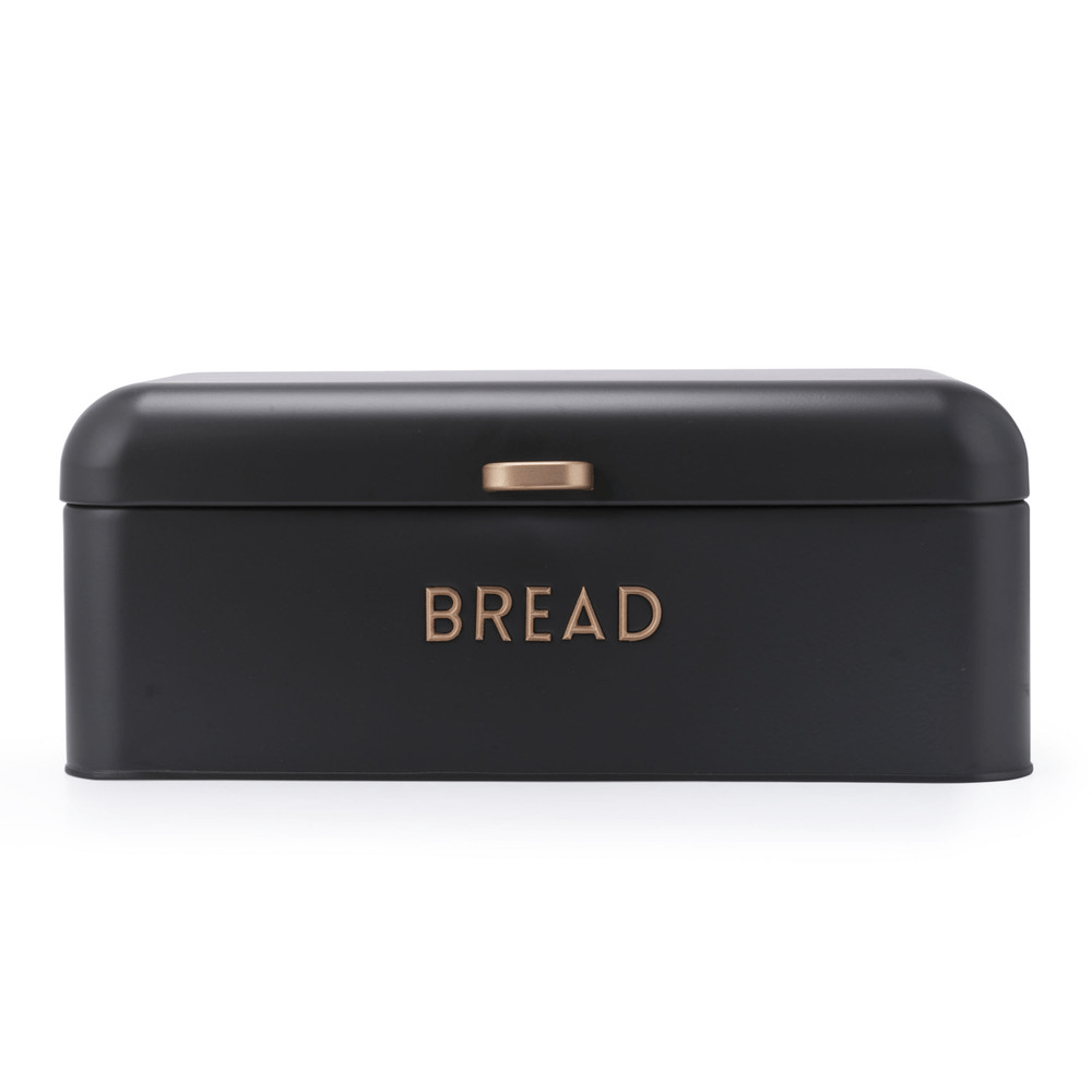 Salter Pebble Bread Bin - Charcoal - ENAMELWARE/JARS/TRAYS - Beattys of Loughrea