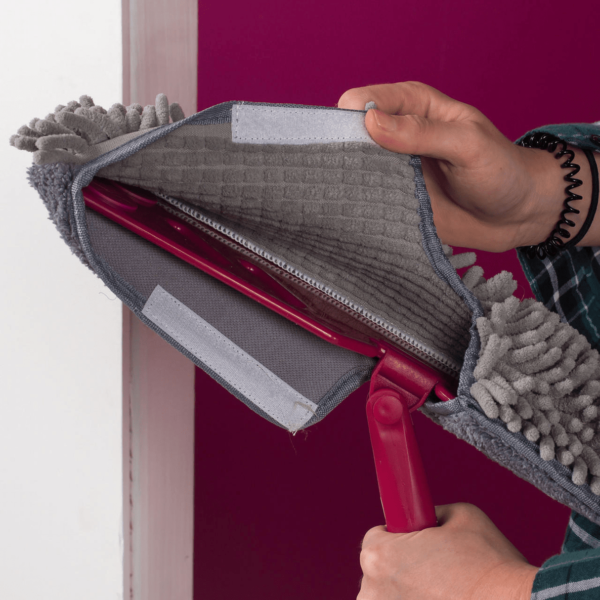 Kleeneze 2 - in - 1 Flexi Mop Treated with Anti Bac Protection - STEAM CLEANER - Beattys of Loughrea