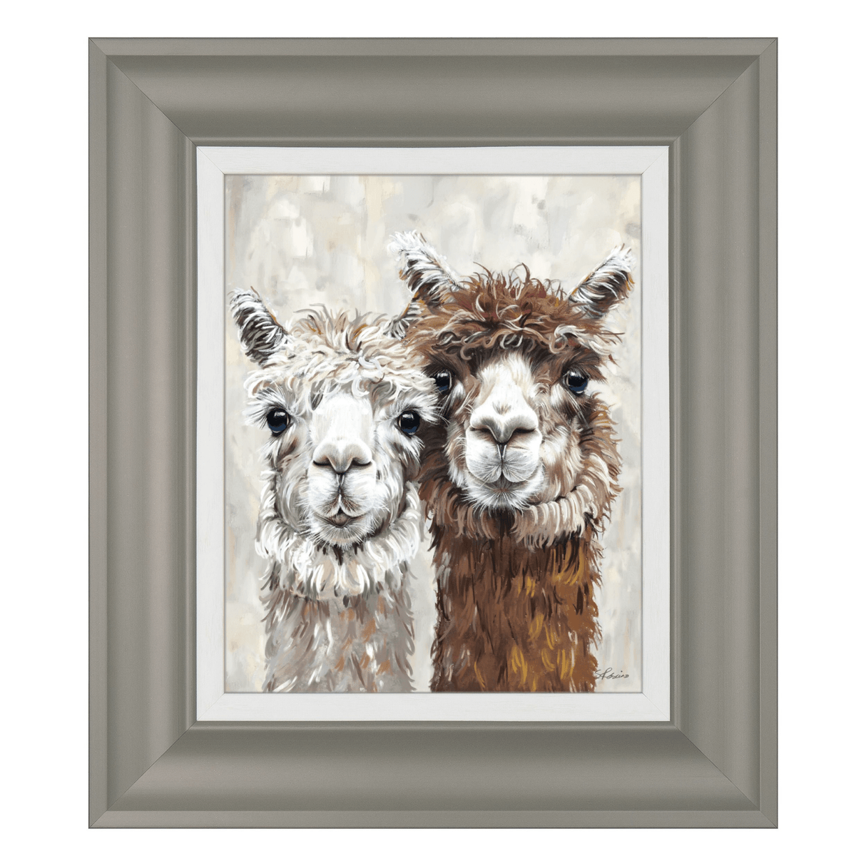 Eey and Ore and Abe and Lincoln Framed Wall Art - Set of 2 - PICTURES, PAINTINGS - Beattys of Loughrea