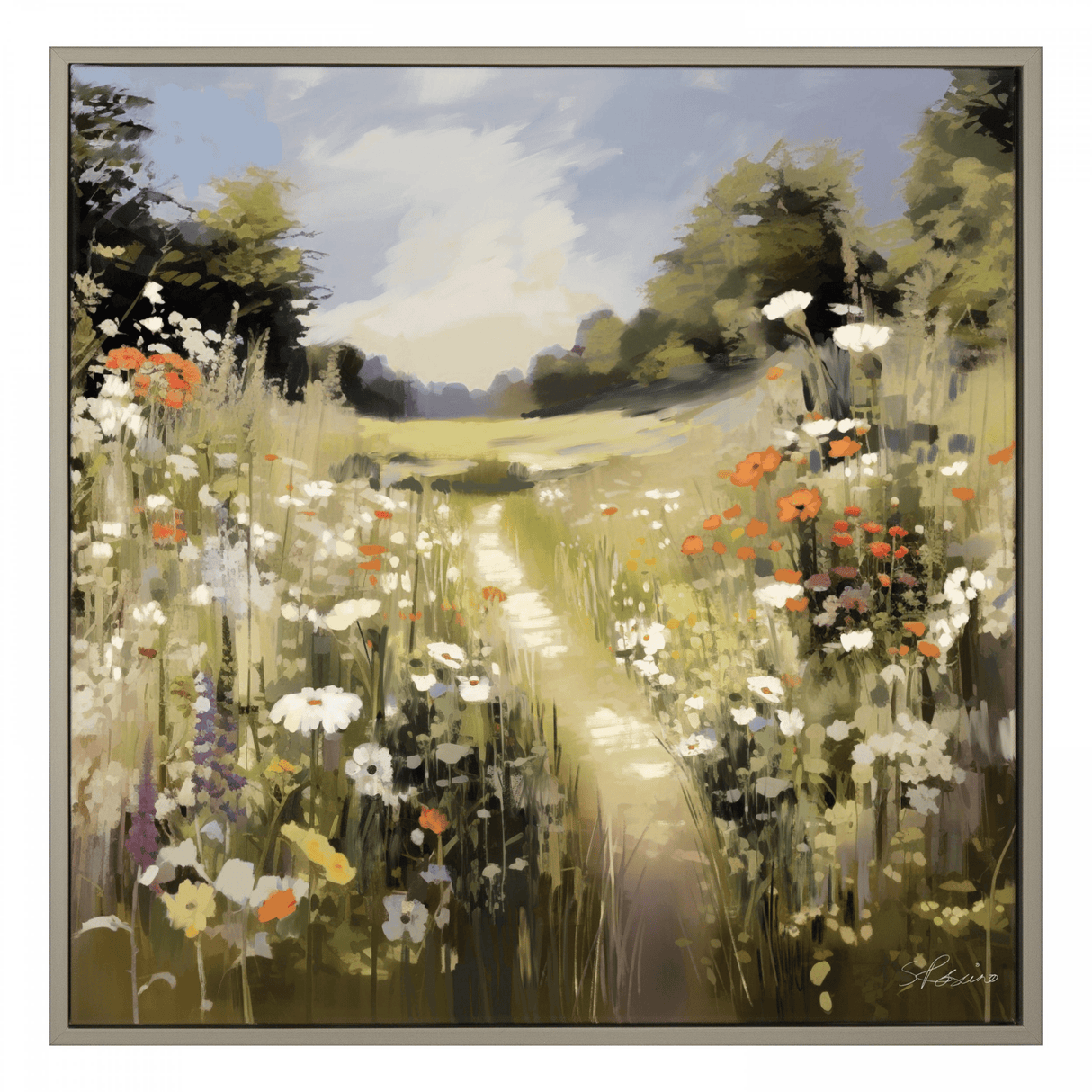 Wildflower Wander Framed Wall Art - PICTURES, PAINTINGS - Beattys of Loughrea