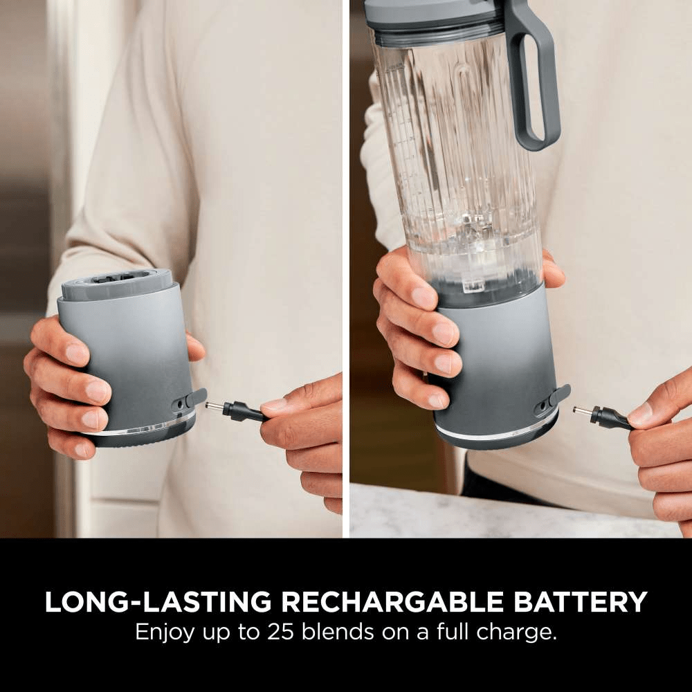 Ninja Blast Max Portable Blender - Silver BC251UKSL - FOOD PROCESSORS - Beattys of Loughrea