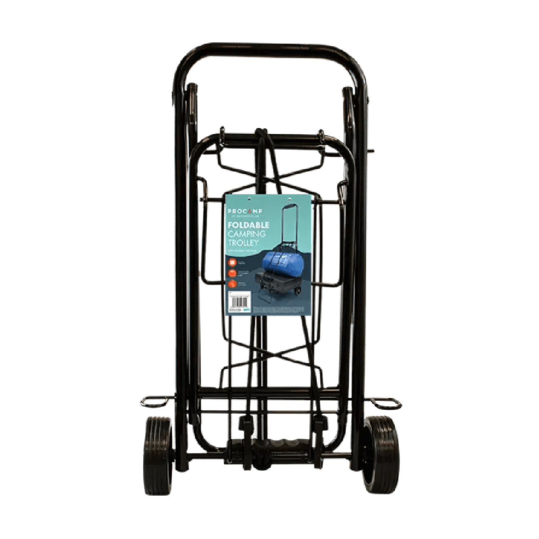 Collapsible Camping/Festival Trolley with Bungee Cord - GARDEN TIDY BAGS, CARTS, SUNDRY ACCESSORIES - Beattys of Loughrea